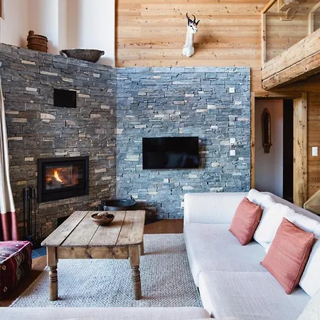 Chalet Fabulous Luxury Chalet W. Jacuzzi Sauna La Tzoumaz