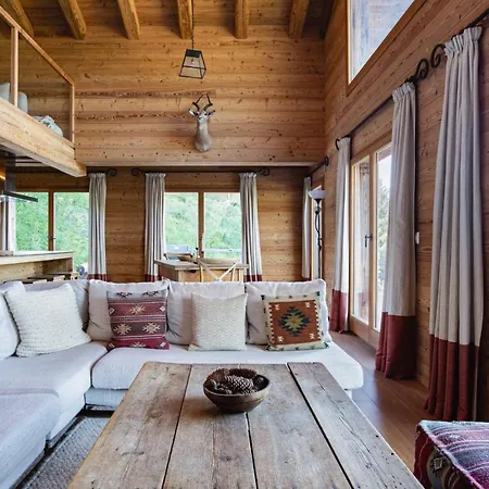 בקתה Fabulous Luxury Chalet W. Jacuzzi Sauna *